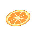 オレンジのラグ