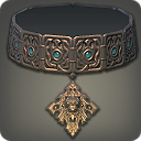 Bronze Lone Wolf Choker