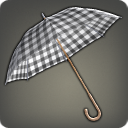 Classy Checkered Parasol