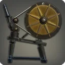 Dark Mahogany Spinning Wheel