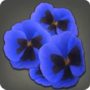 Blue Viola Corsage
