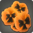 Orange Viola Corsage