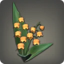 Orange Lily of the Valley Corsage