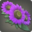 Purple Sunflower Corsage