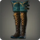 Tigerskin Thighboots of Aiming