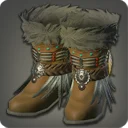 Fur-lined Dhalmelskin Boots