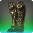 Augmented Classical Hoplomachus's Greaves