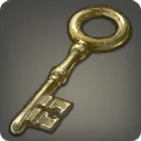 Gold Shposhae Coffer Key