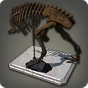 古代獣の骨格標本