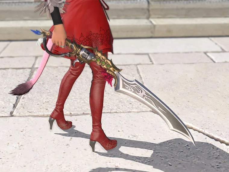 Gunblade of the Crimson Lotus