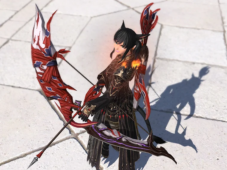 Flamecloaked Cavalry Bow - Image