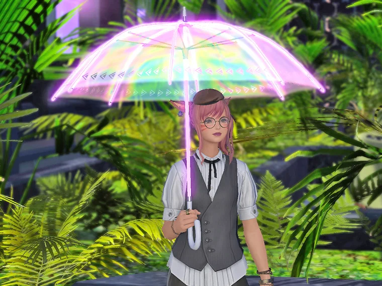 Neon Parasol - Image