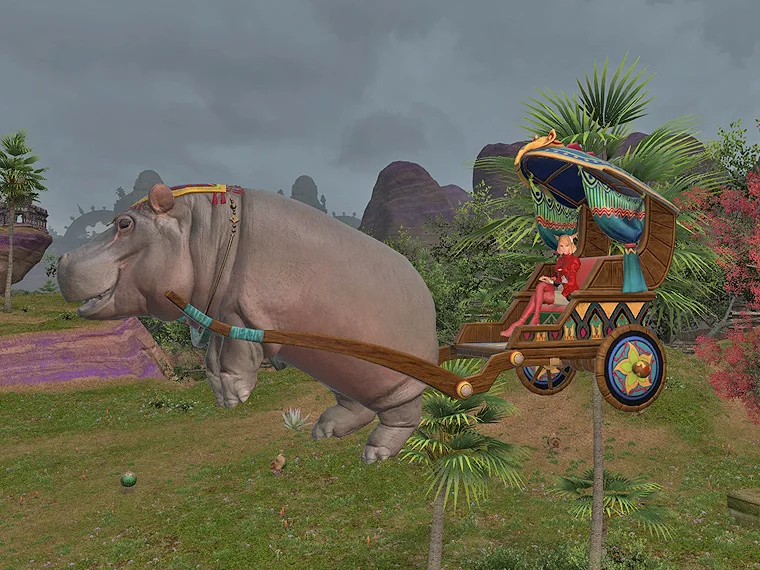 Hippo Cart Horn - Image